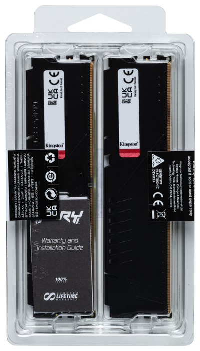 Kingston FURY Beast 32 GB (2x16 GB) DDR5 5200 MHz CL40 Black