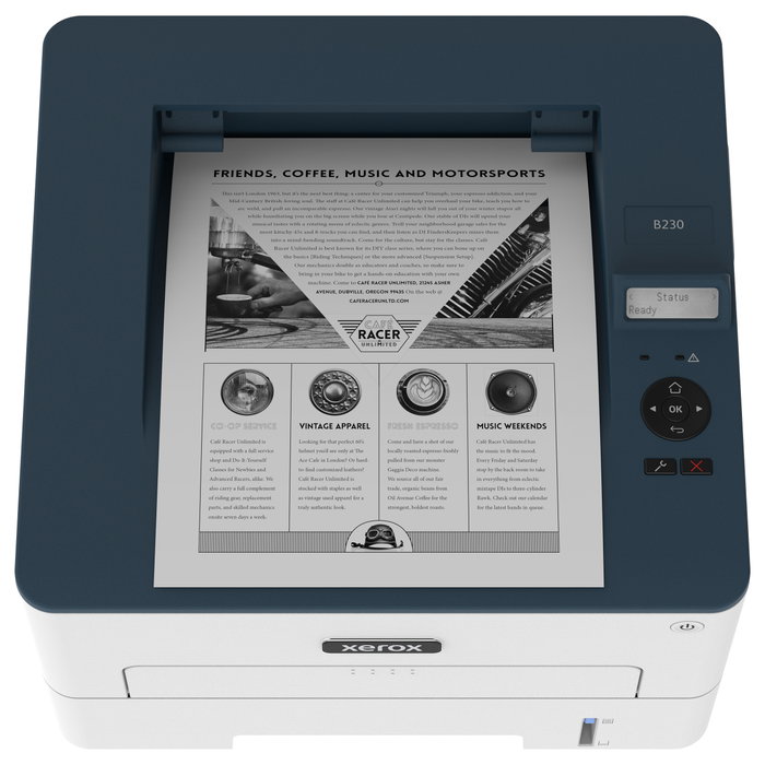 Xerox B230V_DNI Impresora Láser Monocromo con Wi-Fi y Dúplex Xerox B230V_DNI Impresora Láser Monocromo con Wi-Fi y Dúplex