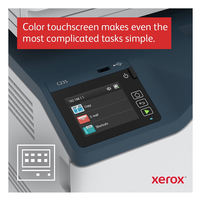 Xerox C235V/DNI Impresora Multifunción Láser a Color con Wi-Fi y Dúplex Xerox C235V/DNI Impresora Multifunción Láser a Color con Wi-Fi y Dúplex
