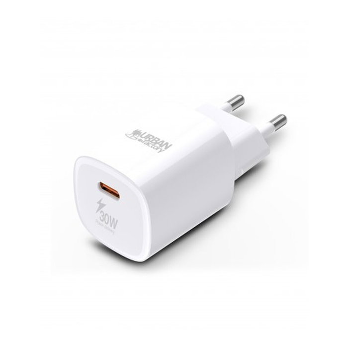 Urban Factory Cargador de Pared USB-C 30W WCD95UF