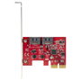 Startech Tarjeta Controladora PCIe SATA III 2 Puertos Internos