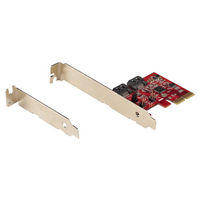 Startech Tarjeta Controladora PCIe SATA III 2 Puertos Internos