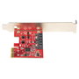 Startech Tarjeta Controladora PCIe SATA III 2 Puertos Internos