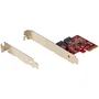 StarTech.com 2P6GR-PCIE-SATA-CARD Tarjeta PCIe RAID Hardware 2 Puertos SATA III 6Gbps Interna Controladora de Disco Compatible con Windows macOS Linux RAID 0 1 SPAN JBOD