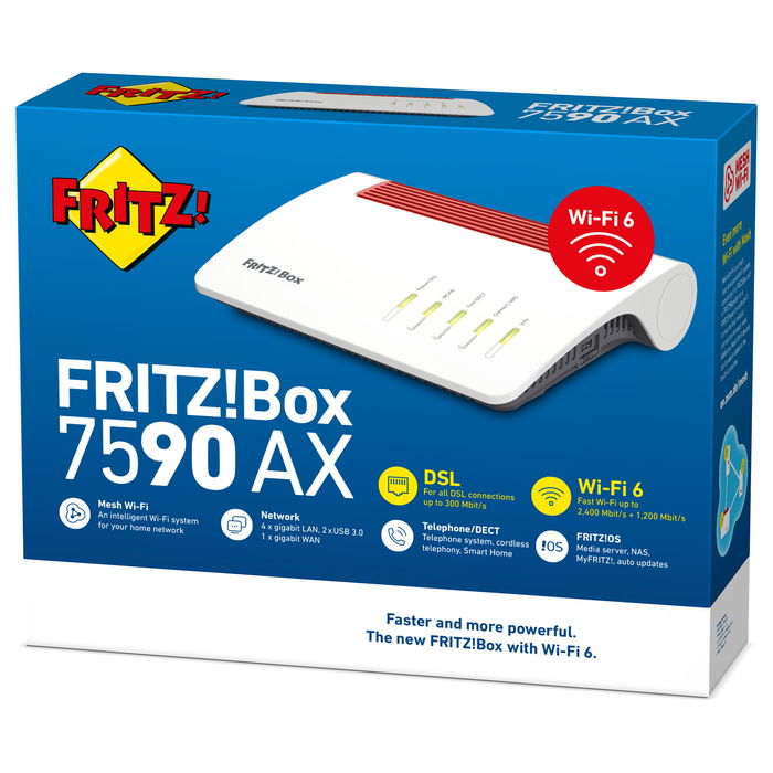 AVM Router 7590 AX / 20002999 White