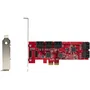 Tarjeta PCI Startech 10P6G-PCIE-SATA-CARD
