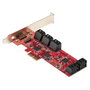 Startech Tarjeta PCIe de expansión interna con 10 puertos SATA 6Gbps