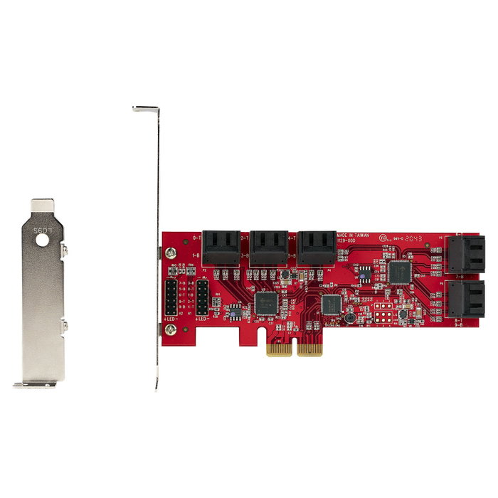 Startech Tarjeta PCIe de expansión interna con 10 puertos SATA 6Gbps