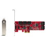 Startech Tarjeta PCIe de expansión interna con 10 puertos SATA 6Gbps