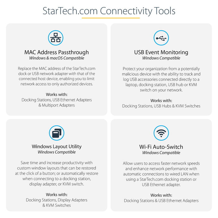 StarTech.com Adaptador Multipuertos USB C DKT30CHVSDPD HDMI 4K/VGA/PD 100W