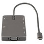 StarTech.com Adaptador Multipuertos USB C DKT30CHVSDPD HDMI 4K/VGA/PD 100W