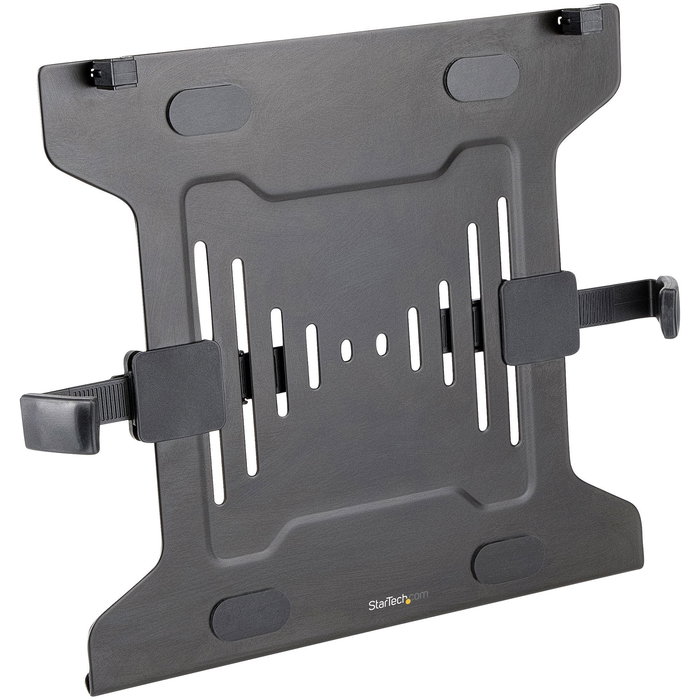 StarTech LAPTOP-ARM-TRAY Bandeja VESA de Montaje para Soporte de Portátil, Ajustable y Ergonómica, Compatible con Brazos de Monitor, Peso 4.5kg, 75x75 100x100mm, Negro