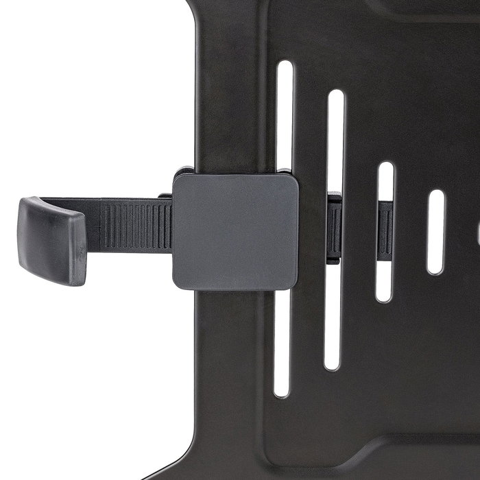 StarTech LAPTOP-ARM-TRAY Bandeja VESA de Montaje para Soporte de Portátil, Ajustable y Ergonómica, Compatible con Brazos de Monitor, Peso 4.5kg, 75x75 100x100mm, Negro
