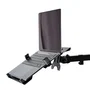 StarTech LAPTOP-ARM-TRAY Bandeja VESA de Montaje para Soporte de Portátil, Ajustable y Ergonómica, Compatible con Brazos de Monitor, Peso 4.5kg, 75x75 100x100mm, Negro
