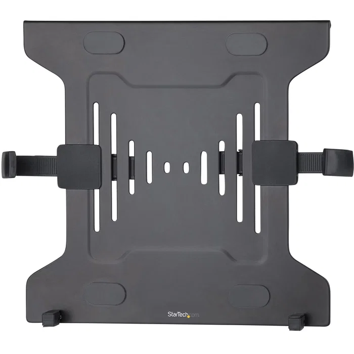 StarTech LAPTOP-ARM-TRAY Bandeja VESA de Montaje para Soporte de Portátil, Ajustable y Ergonómica, Compatible con Brazos de Monitor, Peso 4.5kg, 75x75 100x100mm, Negro
