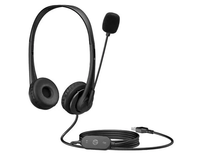 HP Auriculares G2 Estéreo USB con Micrófono y Control de Volumen HP Auriculares G2 Estéreo USB con Micrófono y Control de Volumen
