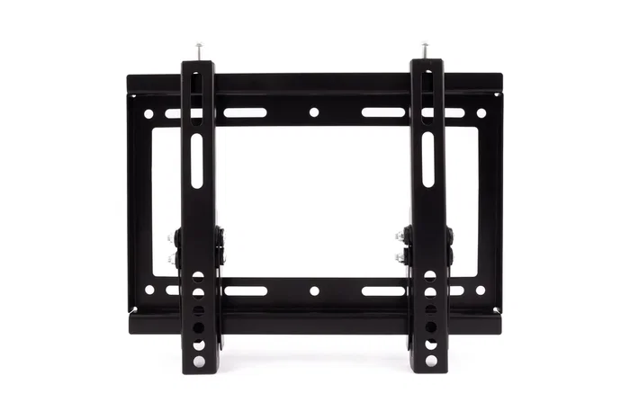 Coolbox COO-TVSTAND-02 Soporte de Pared para TV 14-42", Negro, Máx. 25 kg, VESA 50-200x80-215 mm, Inclinación 0-12°, Kit de Montaje Incluido