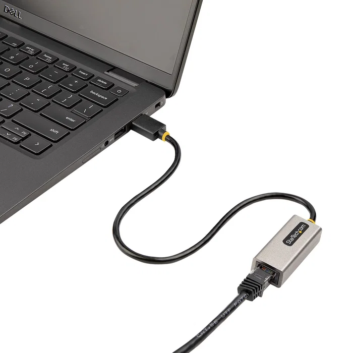 StarTech USB 3.0 a Ethernet Gigabit con cable de 30 cm, Gris