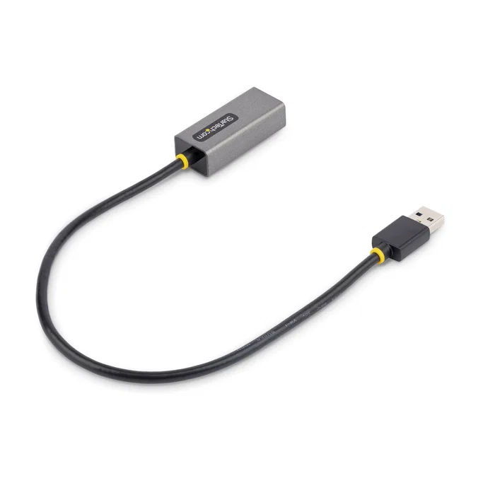 StarTech USB 3.0 a Ethernet Gigabit con cable de 30 cm, Gris