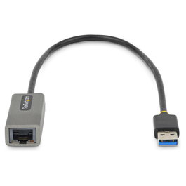 StarTech.com Adaptador de Red USB 3.0 a Ethernet Gigabit USB31000S2 Gris