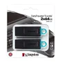 Kingston DataTraveler Exodia Pack 2 Unidades 64GB USB 3.2 Gen 1 Negro y Turquesa