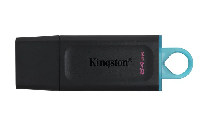 Kingston DataTraveler Exodia Pack 2 Unidades 64GB USB 3.2 Gen 1 Negro y Turquesa