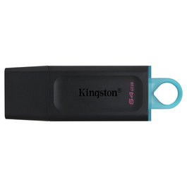 Kingston DataTraveler Exodia Pack 2 Unidades 64GB USB 3.2 Gen 1 Negro y Turquesa
