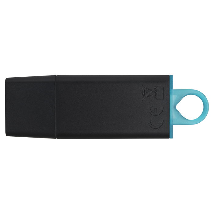 Kingston DataTraveler Exodia 64 GB - Pack de 2 unidades - Negro y turquesa