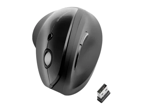 Kensington Pro Fit Ergo Ratón Inalámbrico Vertical Negro Kensington Pro Fit Ergo Ratón Inalámbrico Vertical Negro
