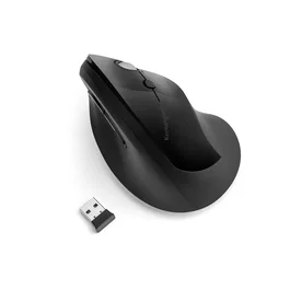 Kensington Pro Fit Ergo Ratón Inalámbrico Vertical Negro