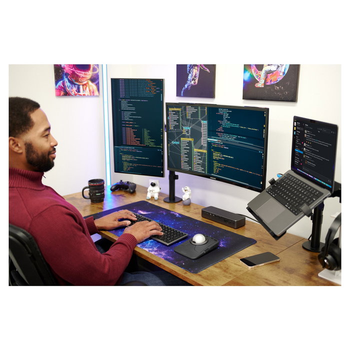 Kensington Brazo SmartFit® Ergo extensible para dos monitores Negro Kensington Brazo SmartFit® Ergo extensible para dos monitores Negro