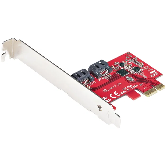 StarTech.com 2P6G-PCIE-SATA-CARD Tarjeta PCIe con 2 puertos SATA III StarTech.com 2P6G-PCIE-SATA-CARD Tarjeta PCIe con 2 puertos SATA III