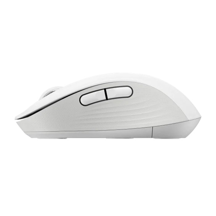 Logitech M650 Ratón Inalámbrico Óptico Mediano Blanco Crudo