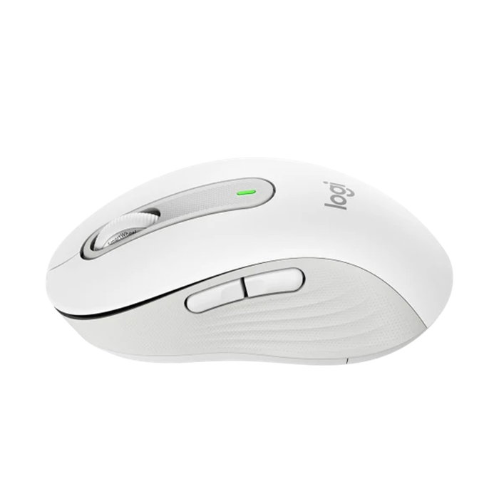Logitech M650 Ratón Inalámbrico Óptico Mediano Blanco Crudo