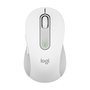 Logitech M650 Ratón Inalámbrico Óptico Mediano Blanco Crudo