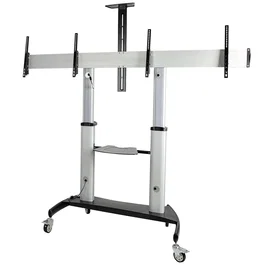 StarTech.com STNDMTVDUO Soporte Móvil Dual para TV de 37 a 60 Pulgadas