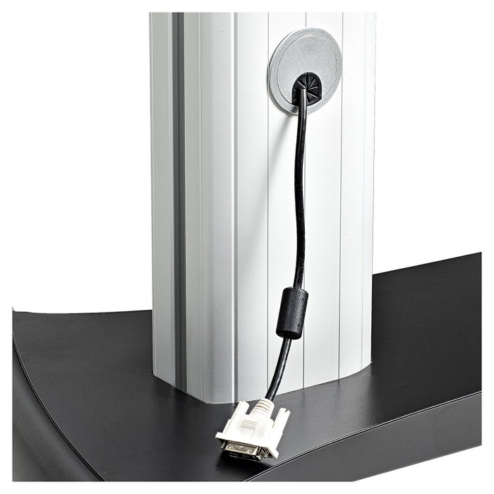 Startech.com Carrito Móvil para Dos TV de 37 a 60 Pulgadas STNDMTVDUO