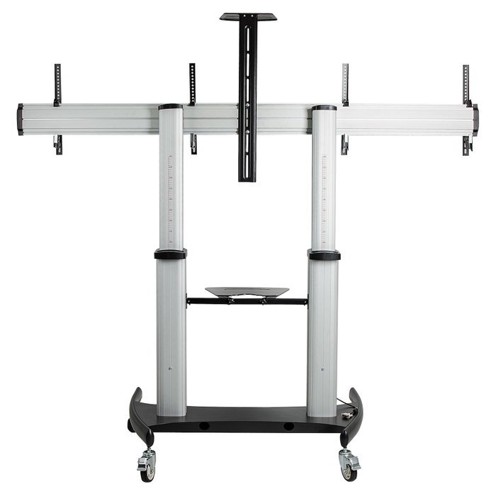 Startech.com Carrito Móvil para Dos TV de 37 a 60 Pulgadas STNDMTVDUO