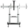 Startech.com Carrito Móvil para Dos TV de 37 a 60 Pulgadas STNDMTVDUO