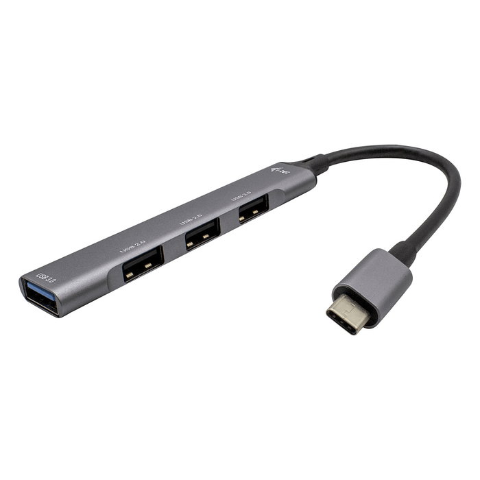 I-tec Hub USB-C Metálico - 1x USB 3.0, 3x USB 2.0 - Sin Adaptador de Alimentación I-tec Hub USB-C Metálico - 1x USB 3.0, 3x USB 2.0 - Sin Adaptador de Alimentación