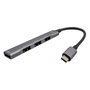 I-tec Hub USB-C Metálico - 1x USB 3.0, 3x USB 2.0 - Sin Adaptador de Alimentación