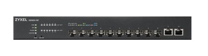 Zyxel XS1930-12F-ZZ0101F Switch Gestionado L2/L3 con 10 Puertos SFP+ 10G Zyxel XS1930-12F-ZZ0101F Switch Gestionado L2/L3 con 10 Puertos SFP+ 10G