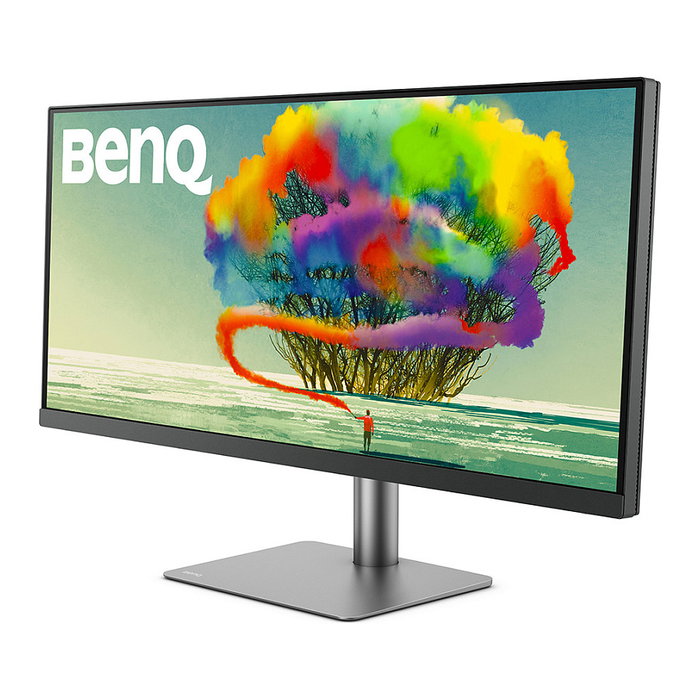 BenQ PD3420Q Monitor 86.4 cm (34 Pulgadas) Ultrawide 21:9 UWQHD 3440 x 1440 Pixeles IPS 5 ms 400 cd/m2 HDR10 USB-C Altavoces Ajustable Gris