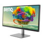 BenQ PD3420Q Monitor 86.4 cm (34 Pulgadas) Ultrawide 21:9 UWQHD 3440 x 1440 Pixeles IPS 5 ms 400 cd/m2 HDR10 USB-C Altavoces Ajustable Gris