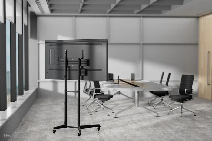 Neomounts AWL-450BL Soporte Universal para Pared, Multimedia, Consola, Ajustable 4.7-7.6 cm, 5 kg, Negro - Accesorio para Soporte de Televisor