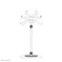 Neomounts DS15-540WH1 Soporte de Seguridad y Universal para Tabletas de 4.7 a 12.9 Pulgadas, Capacidad 1 kg, Inclinación y Rotación 360°, Color Blanco