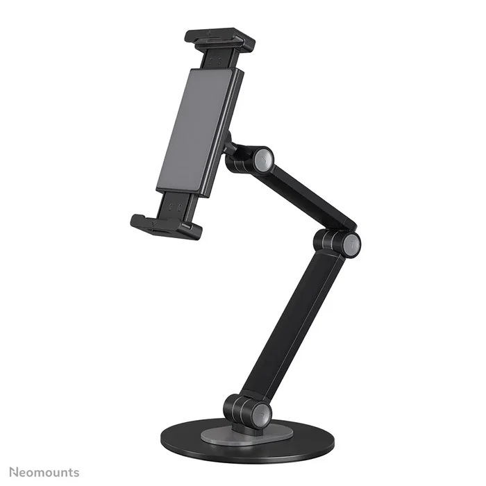 Neomounts DS15-550BL1 Soporte Universal para Tablet con Base de Escritorio, Ajuste 360°, para Pantallas de 4.7 a 12.9 Pulgadas (11.9-32.8 cm), Color Negro