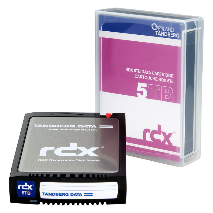 Tandberg Data RDX Cartucho OT HDD 8862-RDX - 5TB, Color Negro