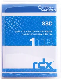 Tandberg Data Cartucho RDX OT SSD 1TB / 8877-RDX Black/Orange - Disco Duro Externo de Almacenamiento