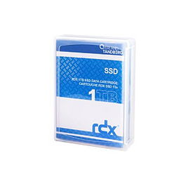 Tandberg Data Cartucho RDX OT SSD 1TB / 8877-RDX Black/Orange - Disco Duro Externo de Almacenamiento